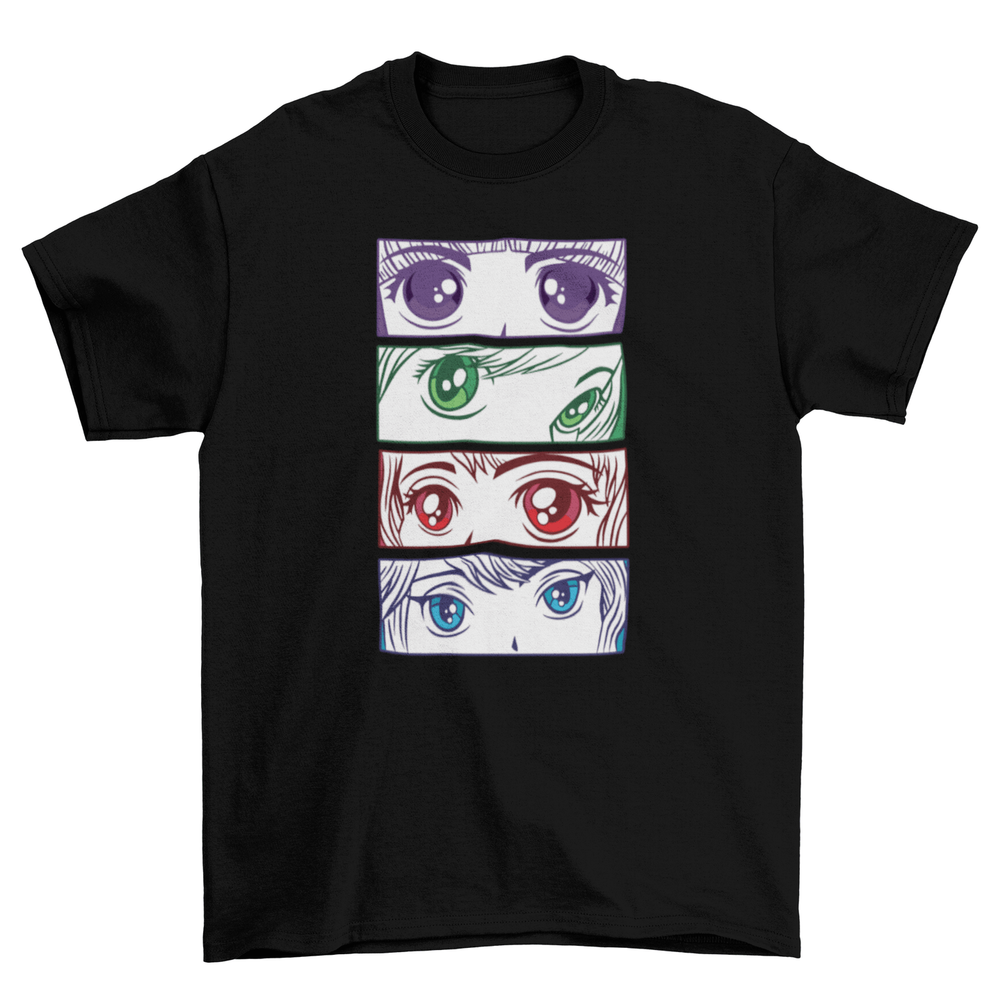 Anime girl eyes T-shirt - Animezing