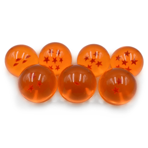 Dragon Ball Z 7 Star crystal balls Set - Animezing