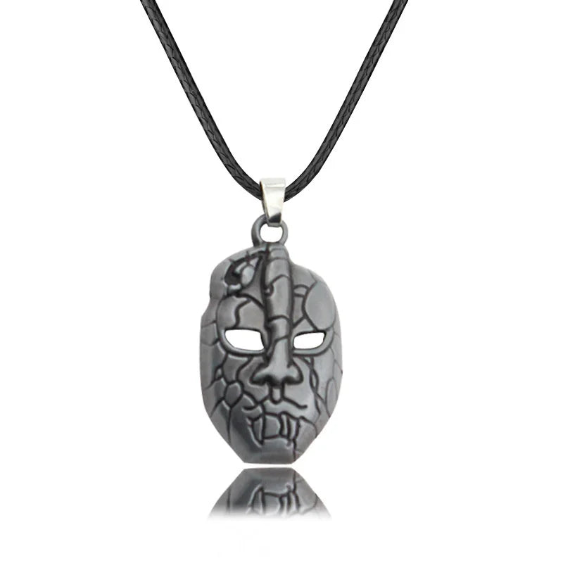 Jojo's Bizarre  Kujo Jotaro Dio Brando Mask Rope Necklace