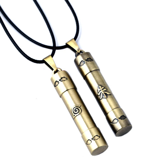 Naruto Uchiha Itachi Scroll Necklace