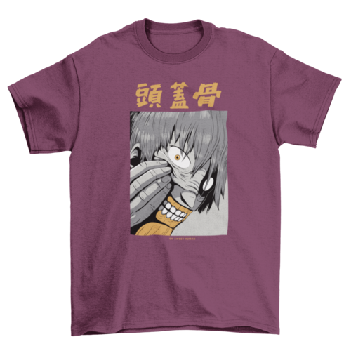 Dark anime T-shirt