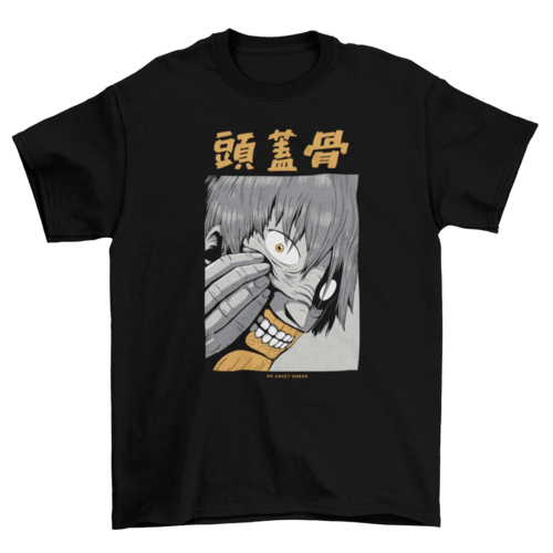 Dark anime T-shirt - Animezing