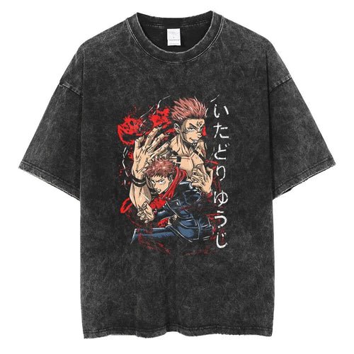 Jujutsu Kaisen Sukuna & Yuji T-shirt - Animezing