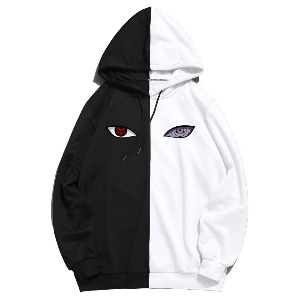 Naruto two tone sharingan hoodie - Animezing