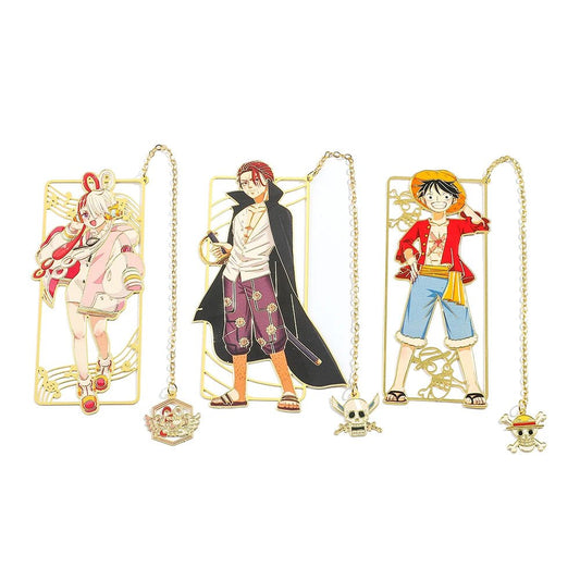 One Piece metal book mark with tassel - Animezing