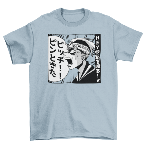 Screaming Manga t-shirt - Animezing