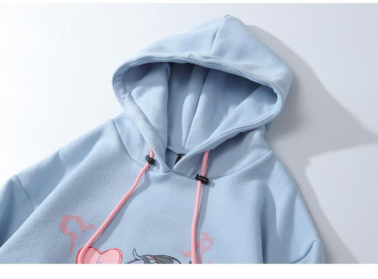 Sexy kawaii punk hoodie - Animezing